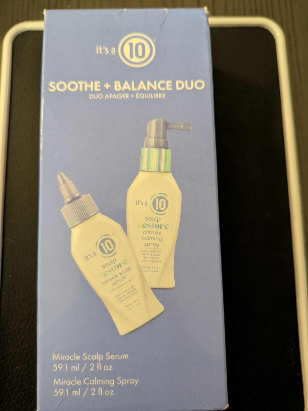 it's a 10 Soothe + Balance Duo — Cream Scalp Serum & Calming Spray (Cream)